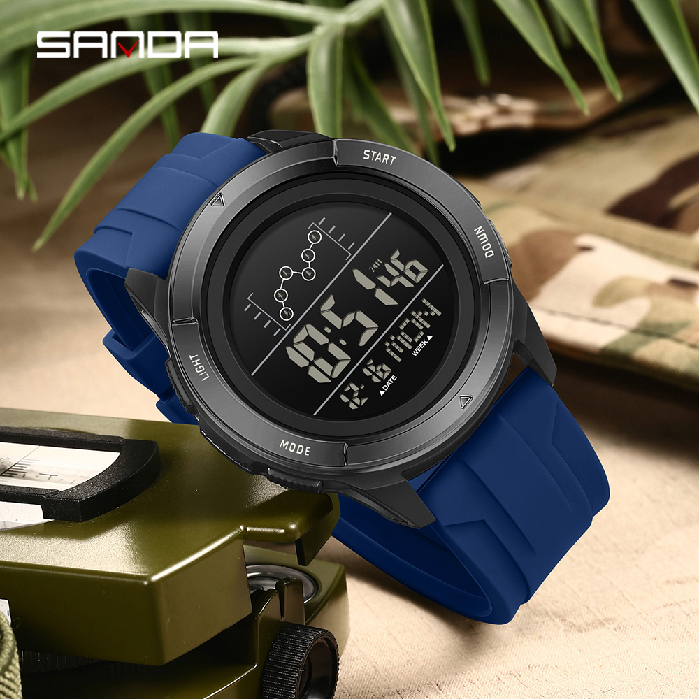Tide Watch Surf - SANDA 2198 Timing Men's Electronic Watch