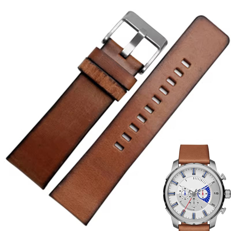 Diesel Watches Smartwatch - Retro Leather watchband for Diesel DZ4343