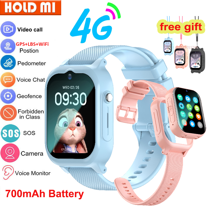 Smartwatch Watches For Kid Boy Waterproof - Smart Watch Kids 4G GPS WIFI