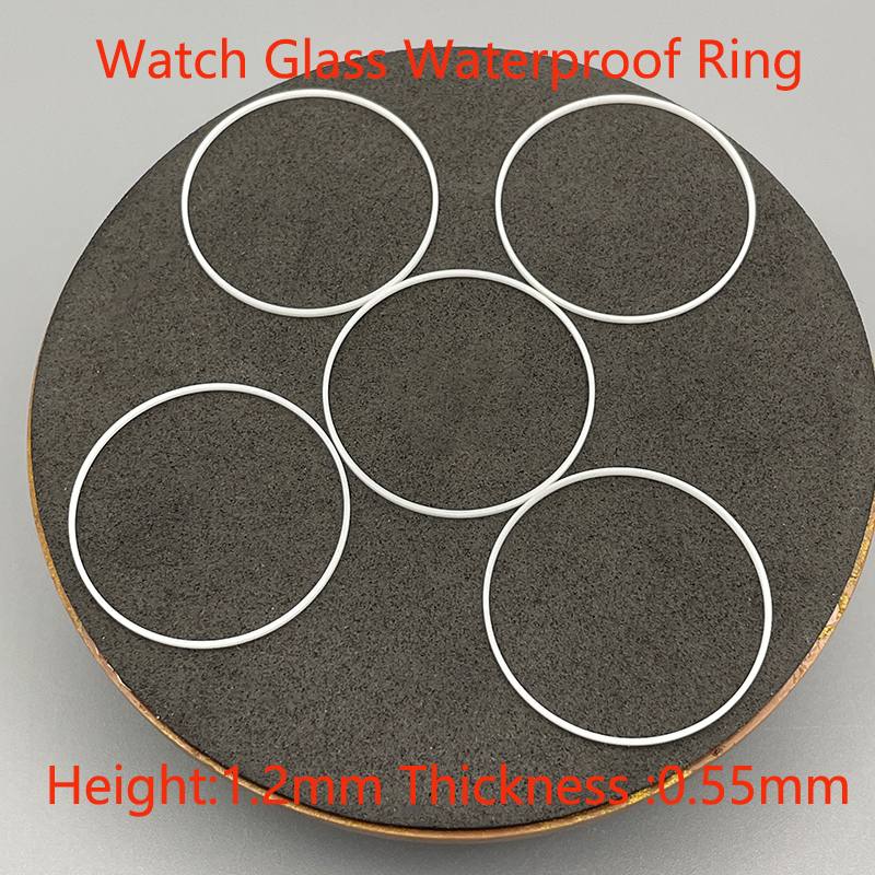 Watch Crystal Replacement - 2/5/10Pcs Dia 25-40mm White Waterproof Gasket