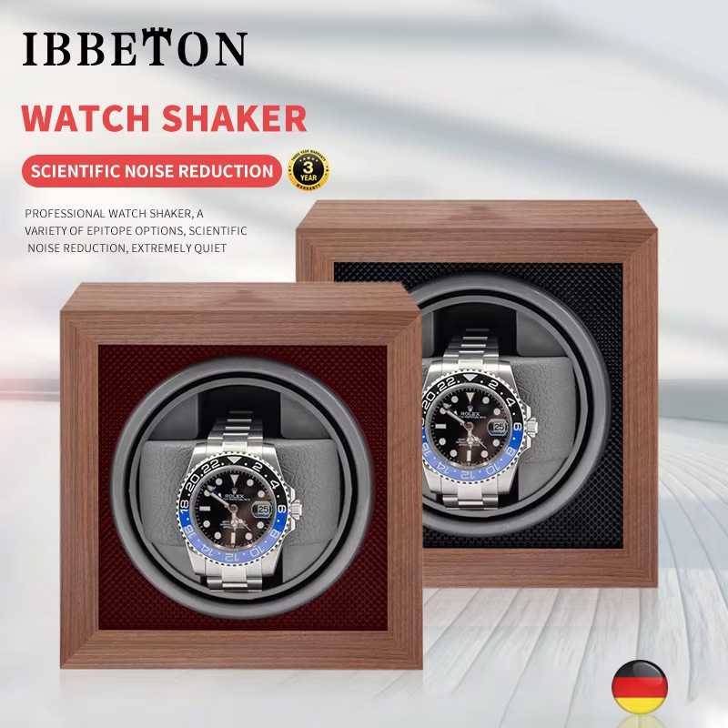 Watch Winder Single - IBBETON Luxury Brand Wood Watch Winder