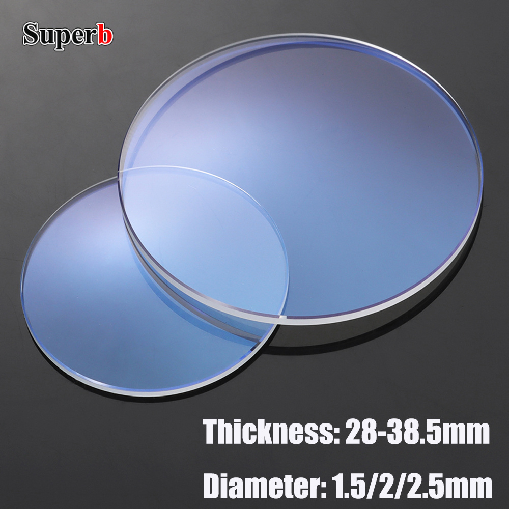 Watch Crystal Replacement - 1.5/2.0/2.5mmThick Watch Glass Sapphire Replacement Double