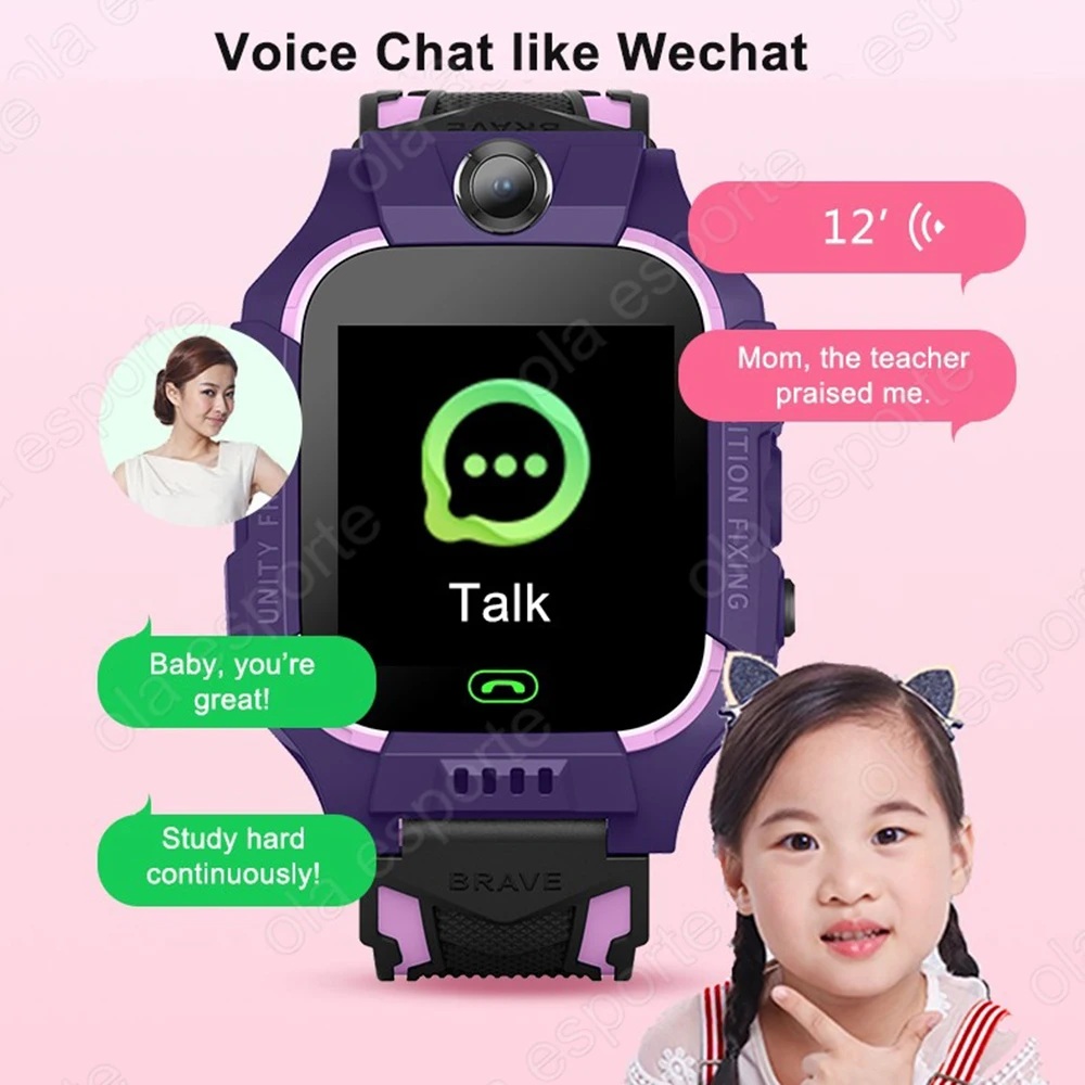Smart Watch Kids 2G Sim Card S - Smartwatch Watches For Kid Boy Waterproof 评论和价格