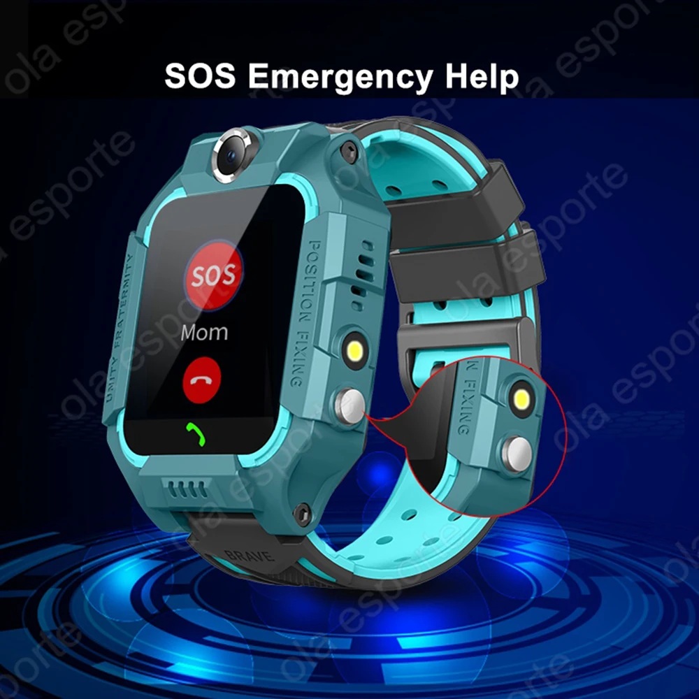 Smart Watch Kids 2G Sim Card S - Smartwatch Watches For Kid Boy Waterproof 评论和价格