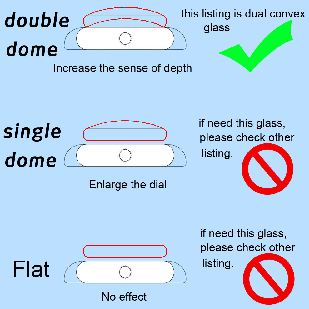 Sapphire Watch Glass Replaceme - Watch Crystal Replacement 评论和价格
