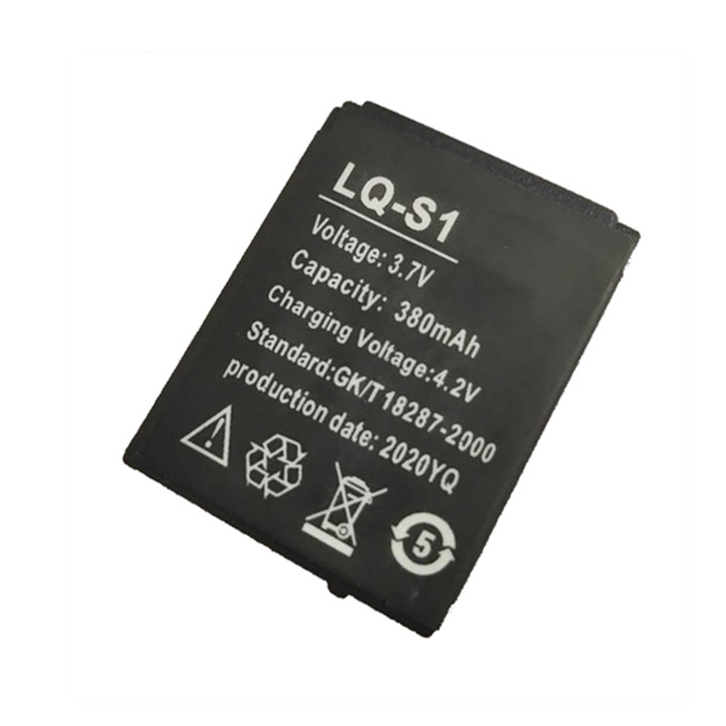 1-4PCS LQ-S1 3.7V 380mAh Recha - Watch V8 评论和价格