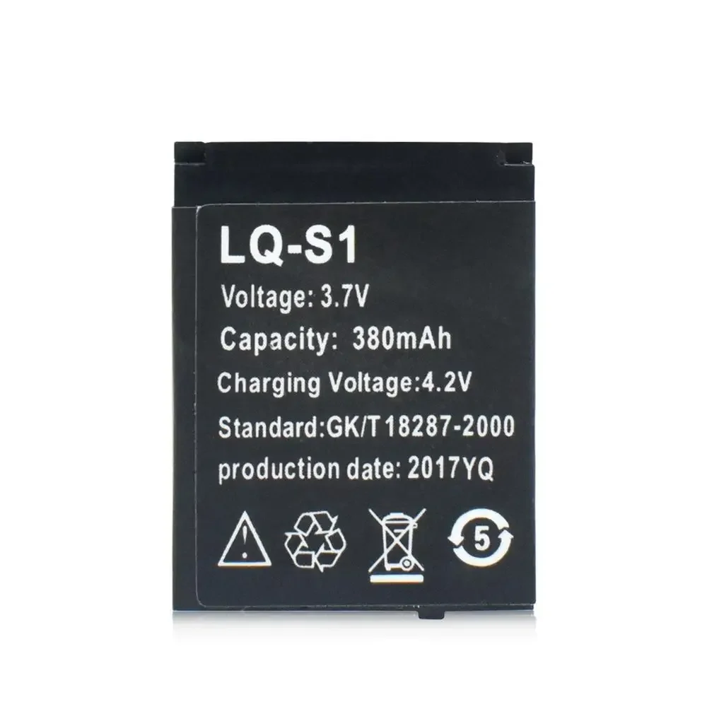 1-100PCS LQS1 3.7V 380mAh Smar - Watch V8 评论和价格