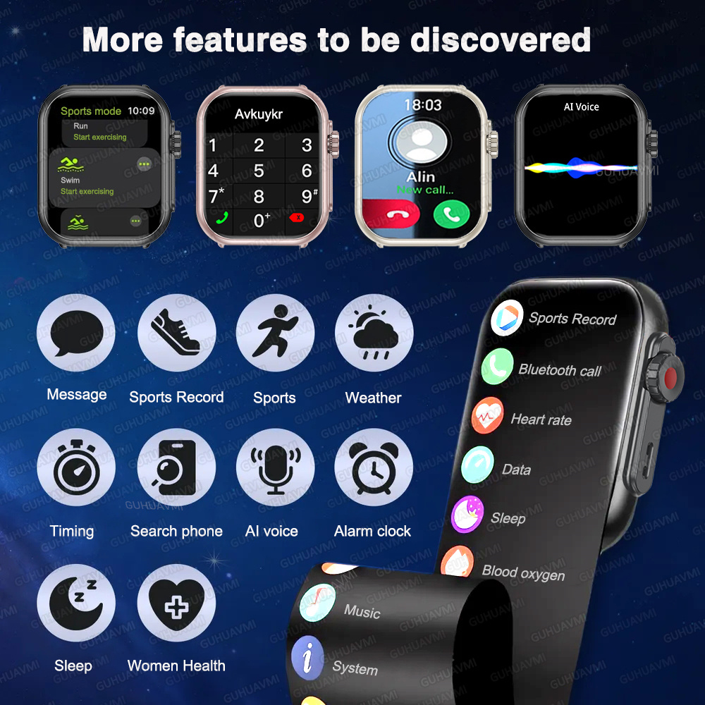 For IOS Watch Ultra 2 SE Men W - Smartwatch Branded Watches For Women 评论和价格