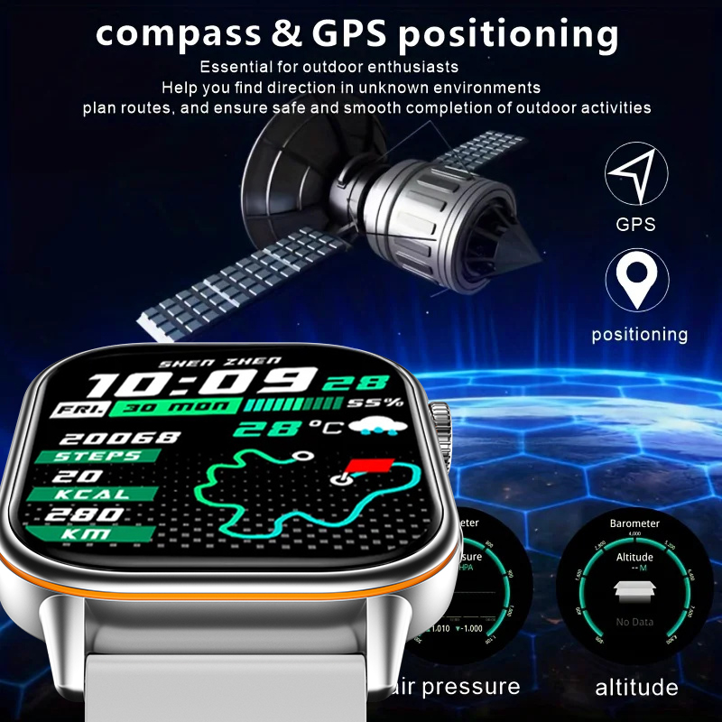 Outdoor sports GPS Lady Smart  - Smartwatch Ladies Watches For Women 评论和价格
