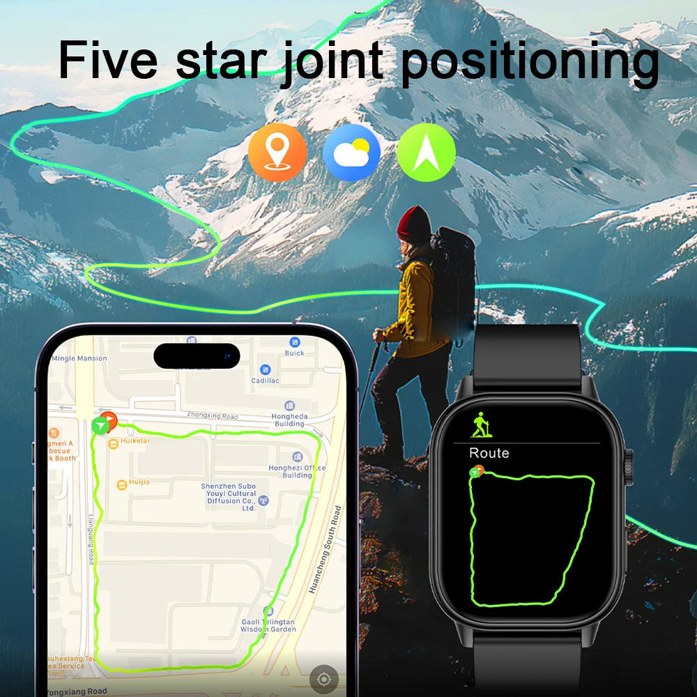 Outdoor sports GPS Lady Smart  - Smartwatch Ladies Watches For Women 评论和价格