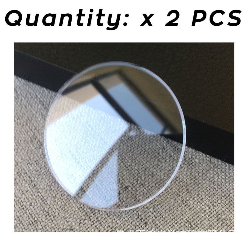 New 2PCS Thickness 1mm Flat Ro - Watch Crystal Replacement 评论和价格