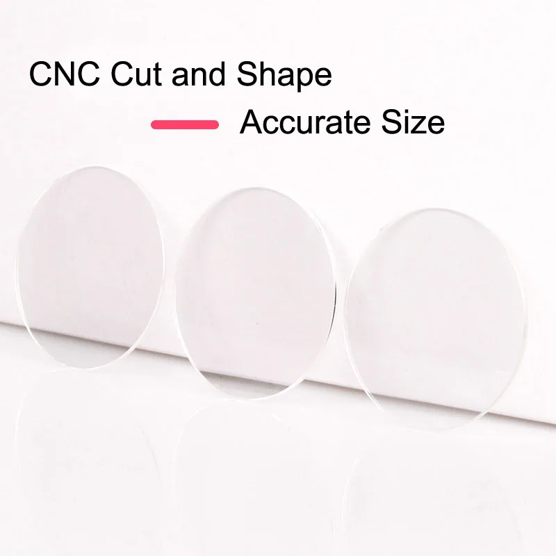 New 2PCS Thickness 1mm Flat Ro - Watch Crystal Replacement 评论和价格