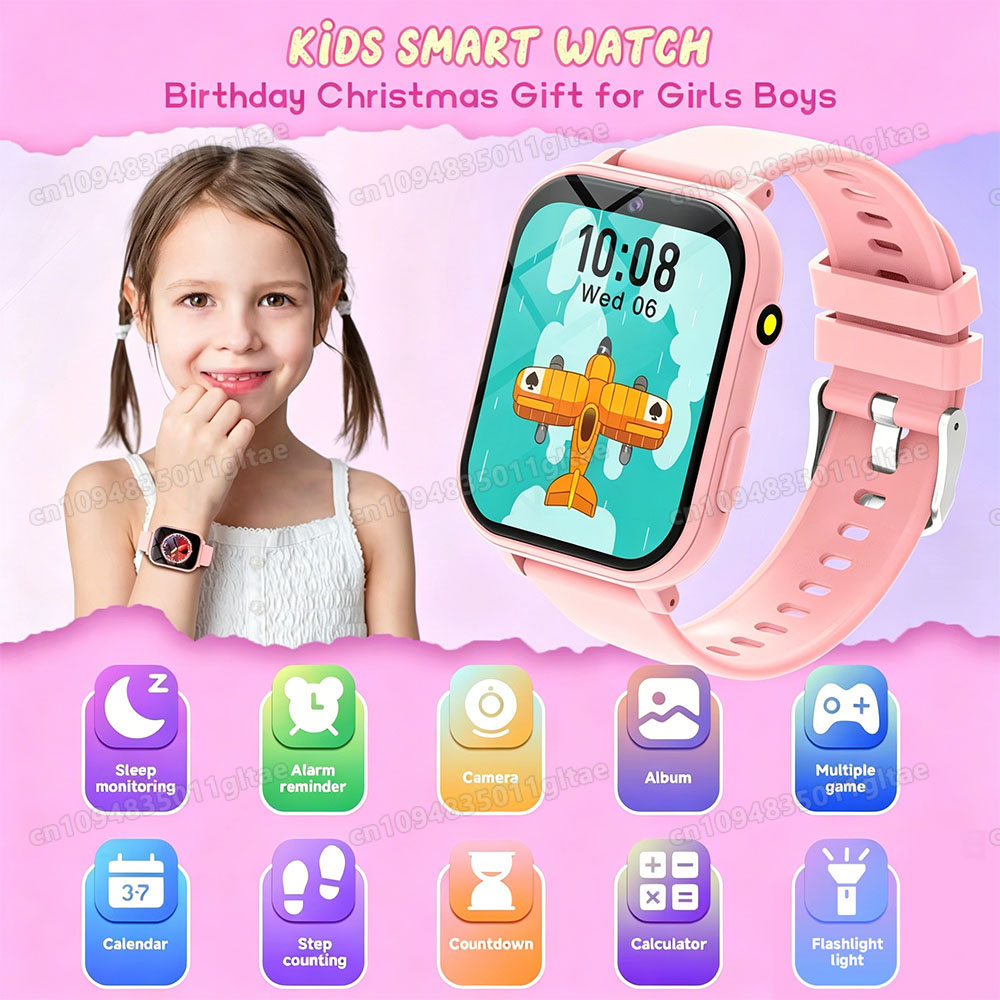 New Smartwatch For Kids HD Cam - Smartwatch Watches Birthday Gift For Girls 评论和价格