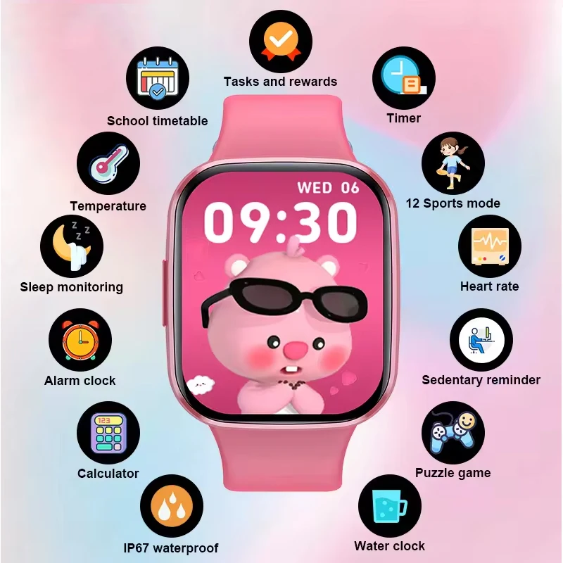 Student Smart Watches Kids Boy - Smartwatch Watches Birthday Gift For Girls 评论和价格