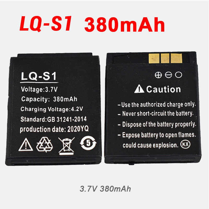 380mAh LQ S1 LQS1 Battery 3.7V - Watch V8 评论和价格