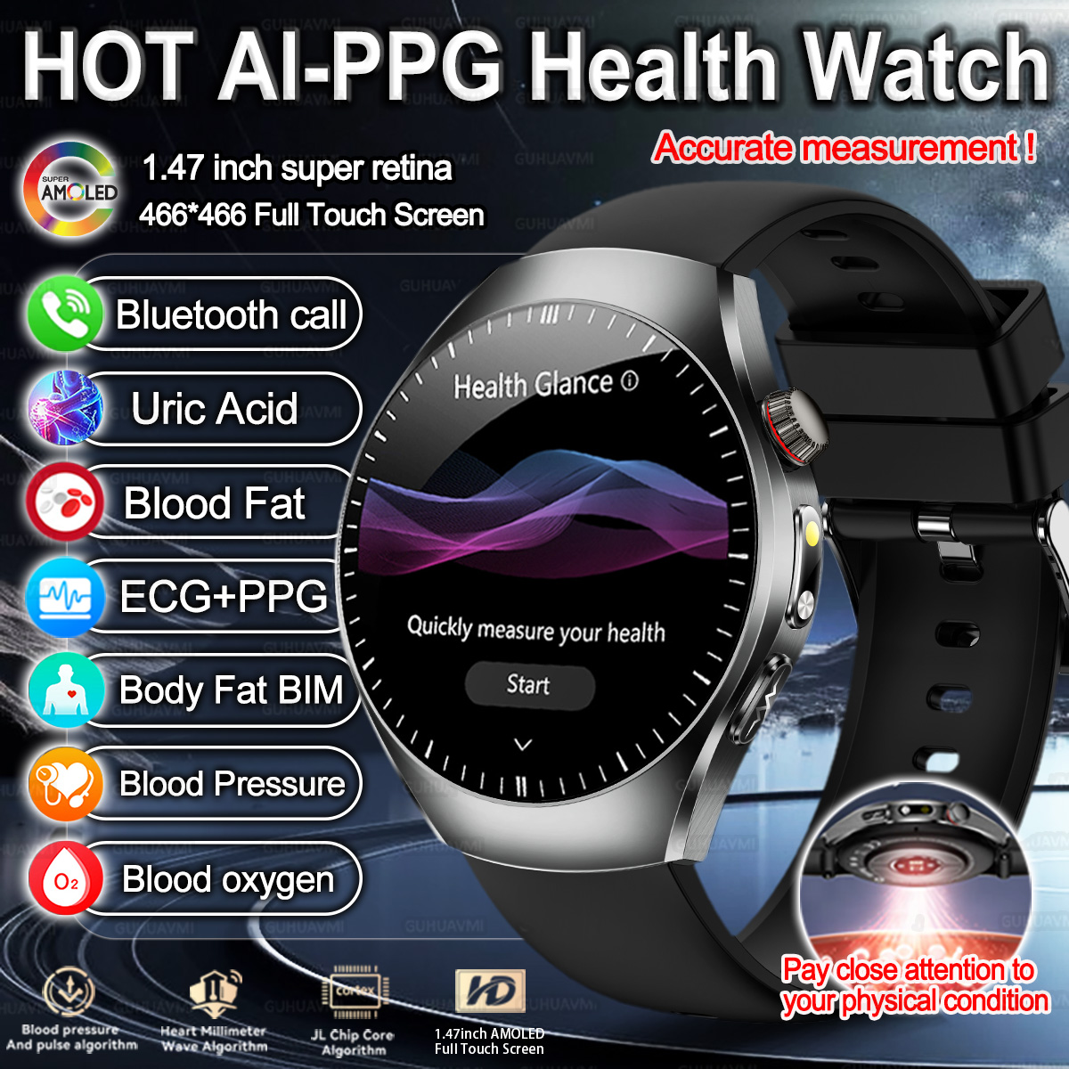 New Brand 2026 upgrade Health  - Smartwatch Branded Watches For Women 评论和价格