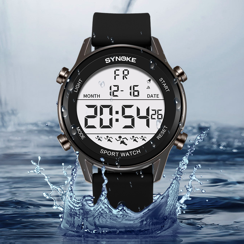 SYNOKE Men Outdoor Sports Mult - Tide Watch Surf 评论和价格