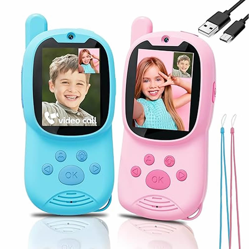 Walkie Talkies Cute 2Pack Rech - Smartwatch Watches For Kid Boy Waterproof 评论和价格