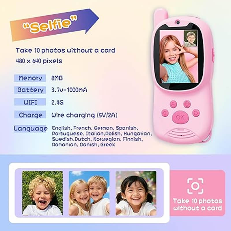 Walkie Talkies Cute 2Pack Rech - Smartwatch Watches For Kid Boy Waterproof 评论和价格