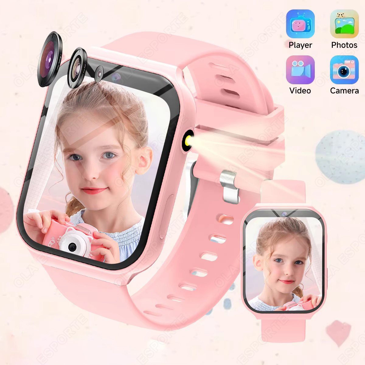 2025 New Smartwatch For Kids H - Smartwatch Watches Birthday Gift For Girls 评论和价格