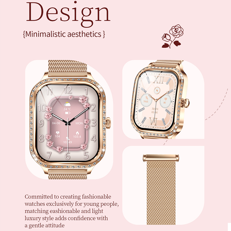 New Smart Watch Women 1.75