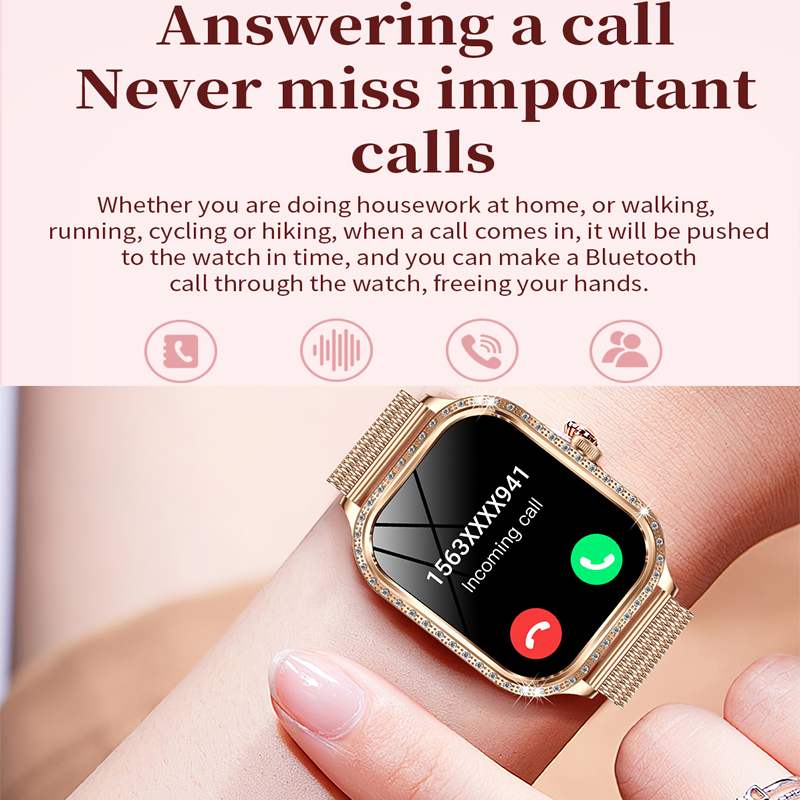 New Smart Watch Women 1.75