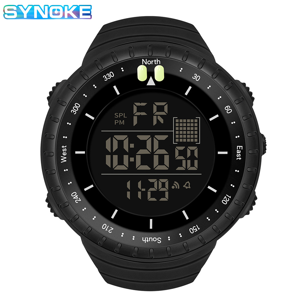 SYNOKE Outdoor Military Digita - Tide Watch Surf 评论和价格