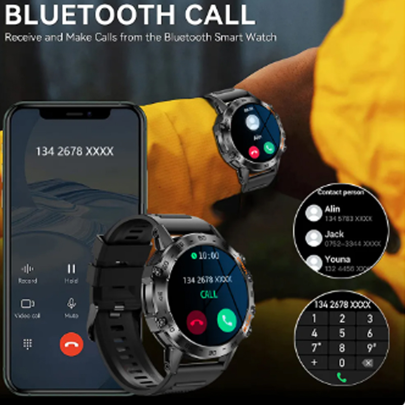 Smart Watch Men Watch Men Blue - Watch X7 评论和价格