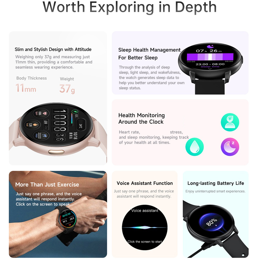 BT Call Smart Watch Women Spor - Smartwatch Ladies Watches For Women 评论和价格