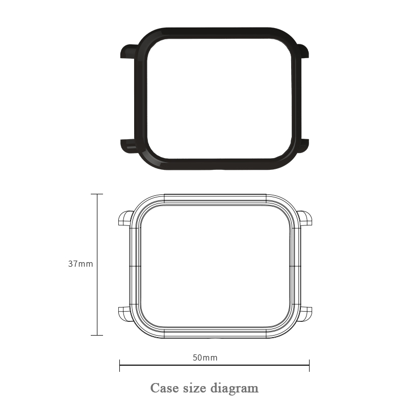 Case Cover for Amazfit Bip Ban - Smartwatch Watches Amazfit 评论和价格