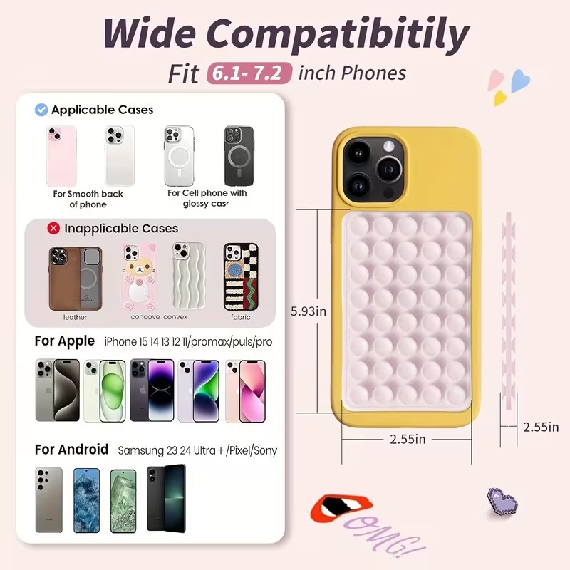 2-Pack Silicone Suction Phone  - Watch S 评论和价格