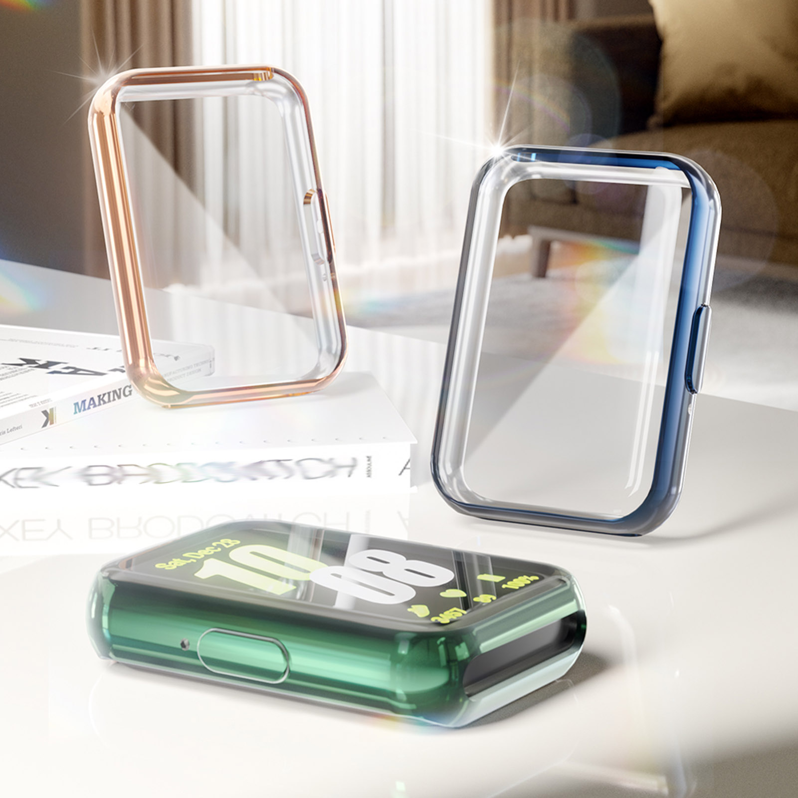 Cover for Samsung Galaxy Fit 3 - Smartwatch Samsung Watches For Men 评论和价格