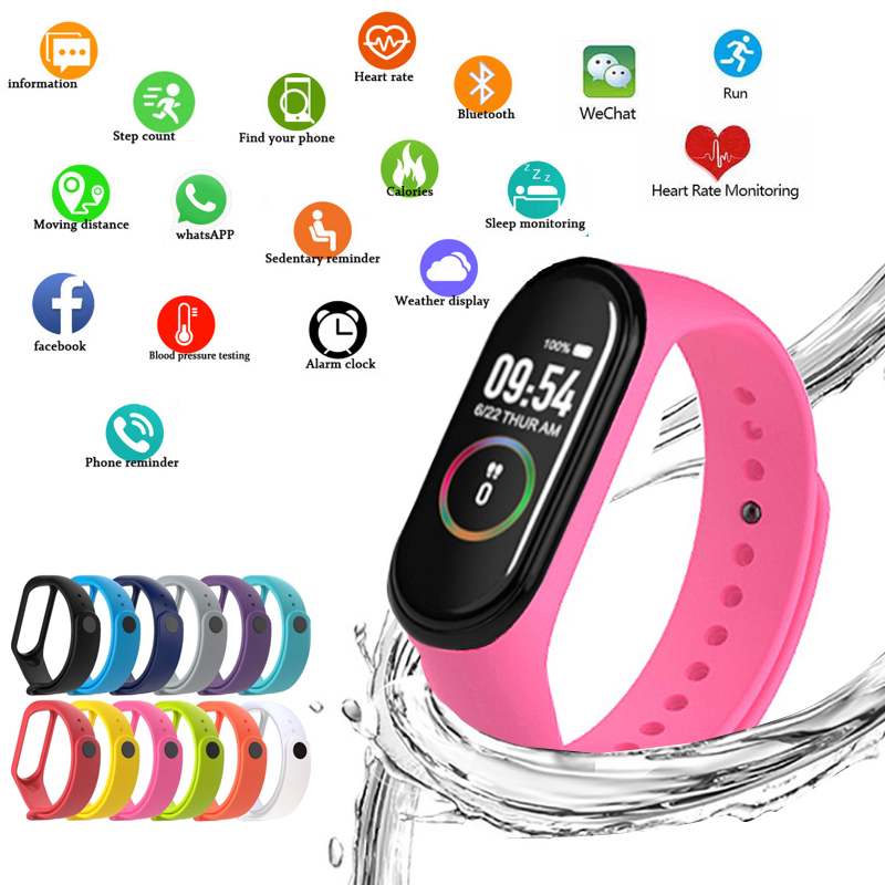 M4 Smart Watchs Sport Wristban - Smartwatch Branded Watches For Women 评论和价格