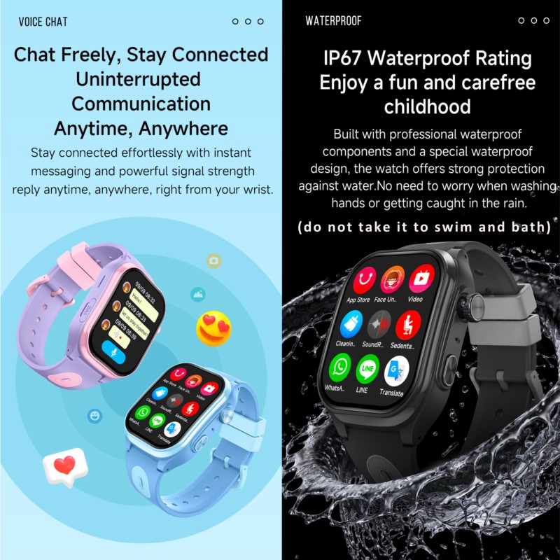 Smart Watch Kids 4G GPS WIFI V - Smartwatch Watches For 12 Year Old Boy 评论和价格