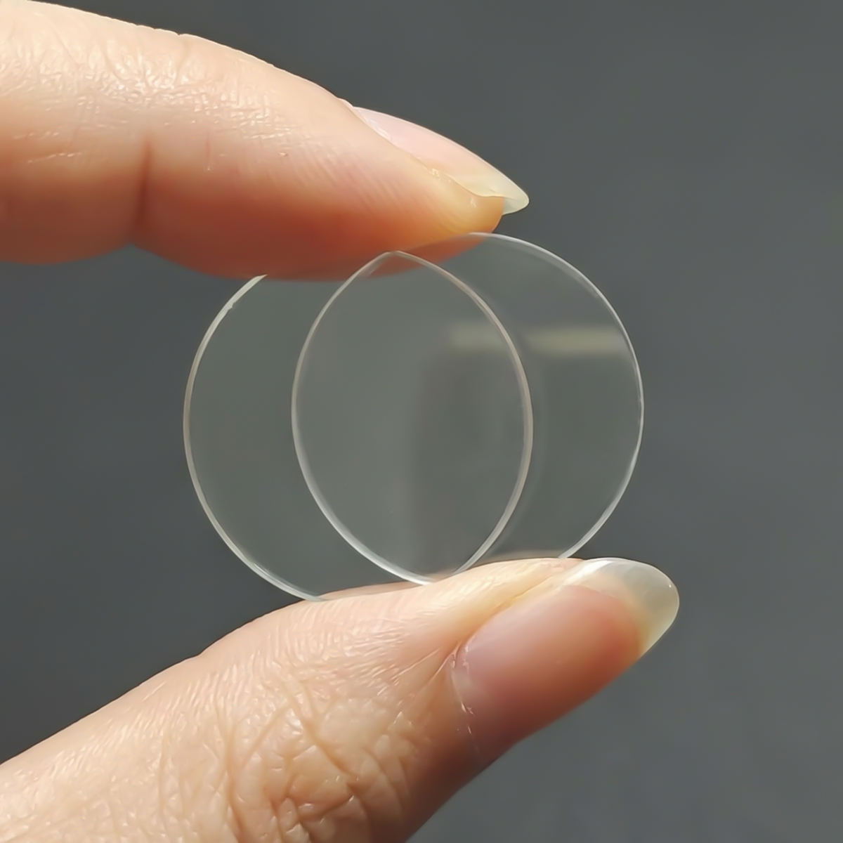 2 Pieces 15 - 45mm Flat Round  - Watch Crystal Replacement 评论和价格