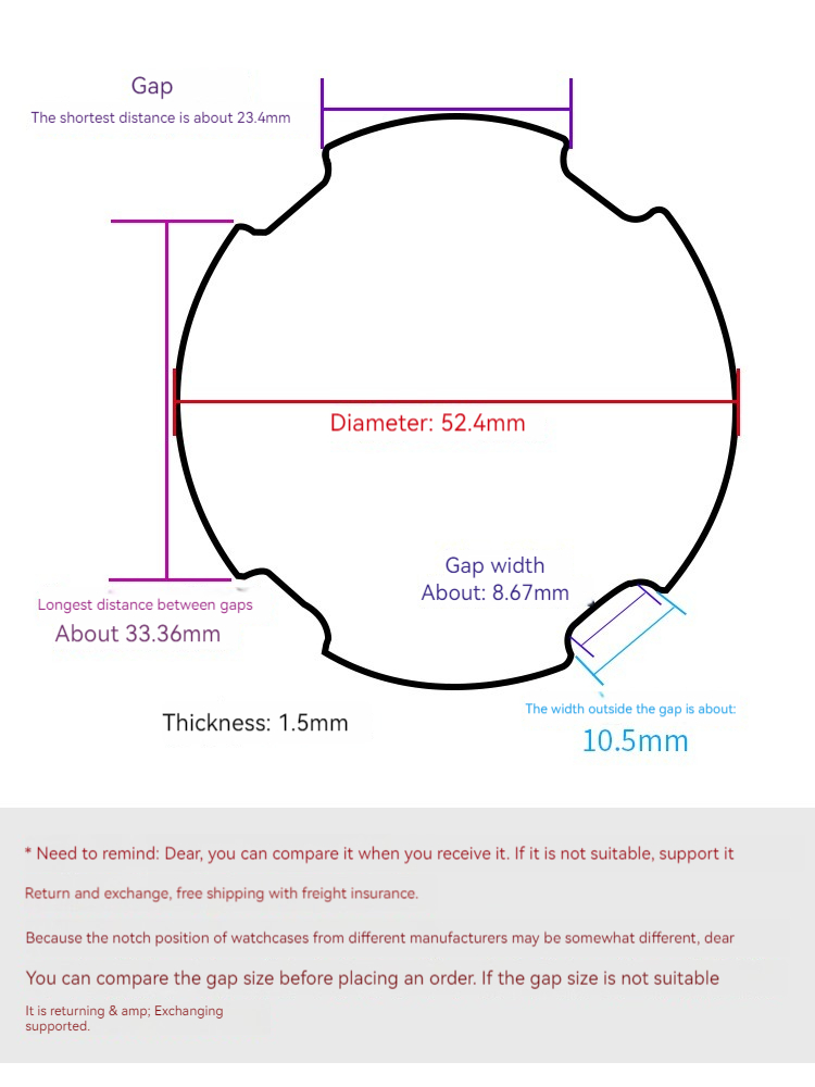 Mineral glass For Diesel DZ431 - Diesel Watches Smartwatch 评论和价格