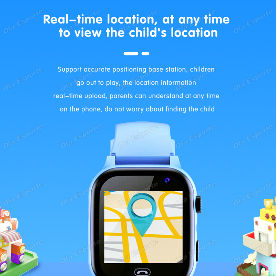 2026 New Mini Kids Phone 4G Si - Smartwatch Watches Birthday Gift For Girls 评论和价格