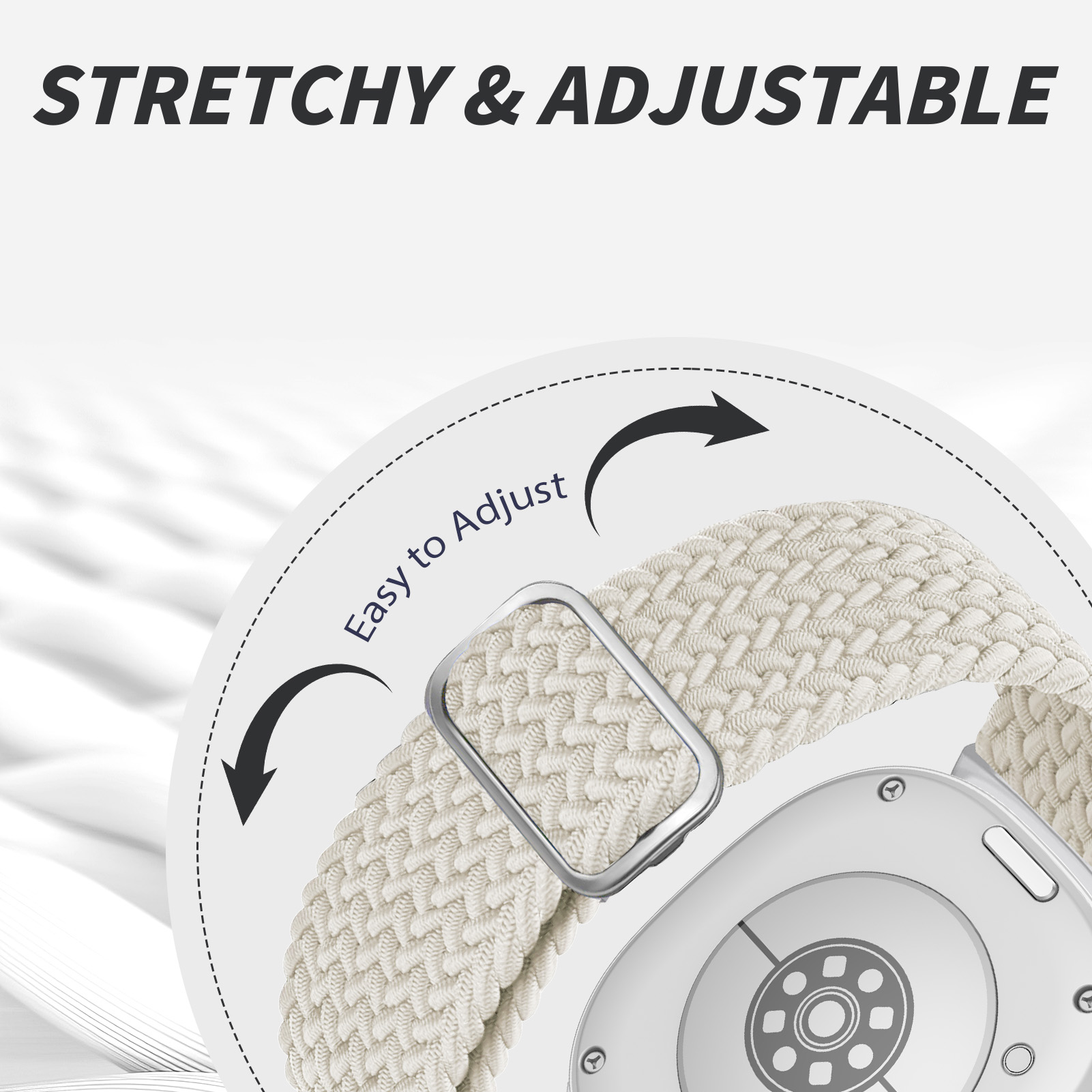 Braided loop bands for Samsung - Smartwatch Samsung Watches For Men 评论和价格