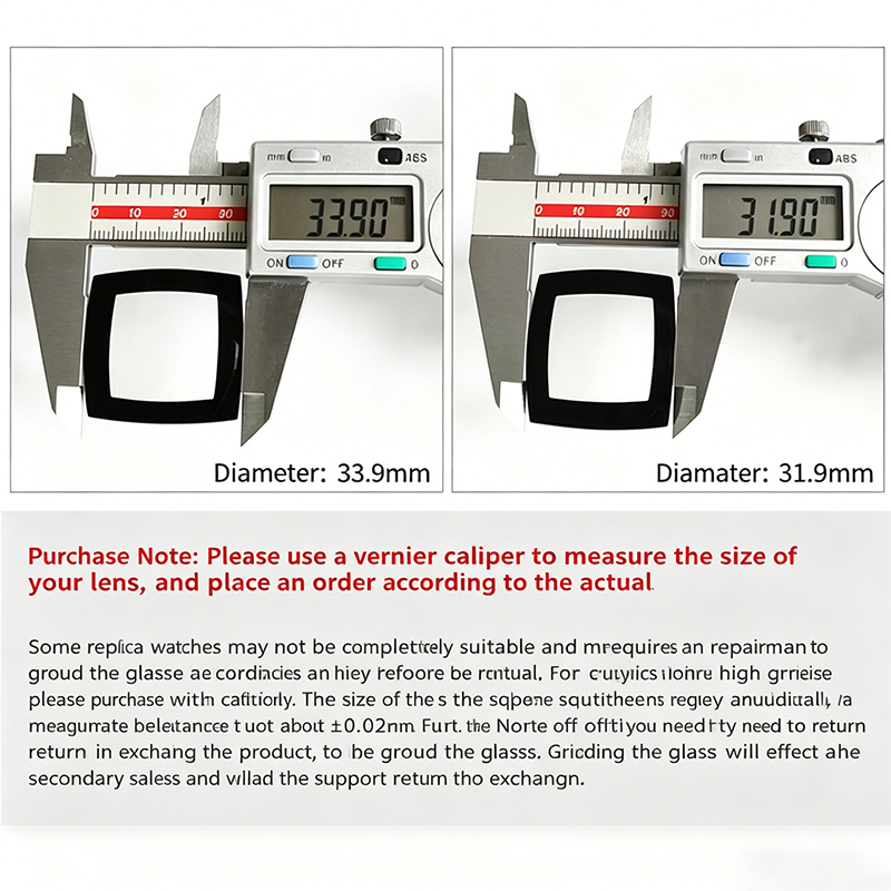 Square Domed Mineral Watch Cry - Watch Crystal Replacement 评论和价格