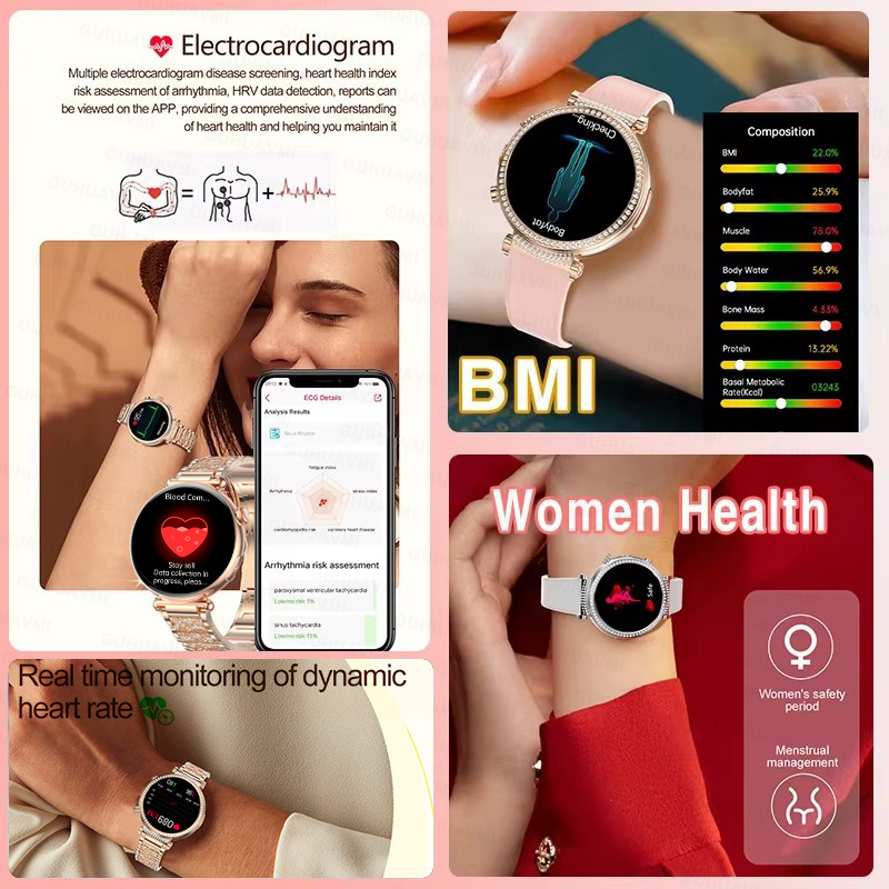 New 1.27-inch Smart Watch for  - Smartwatch Ladies Watches For Women 评论和价格