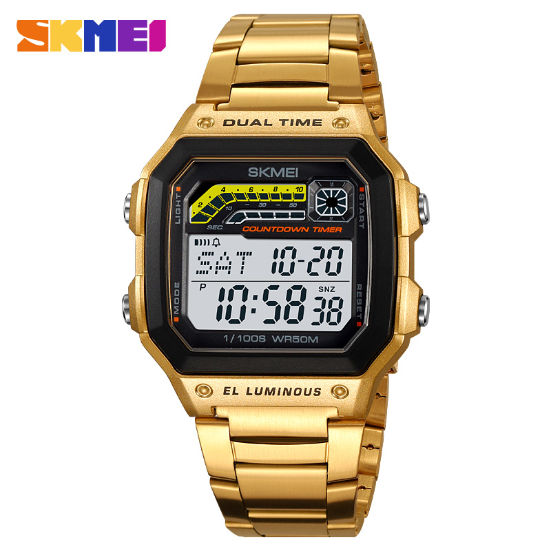 SKMEI 2307 Luxury Waterproof D - Tide Watch Surf 评论和价格