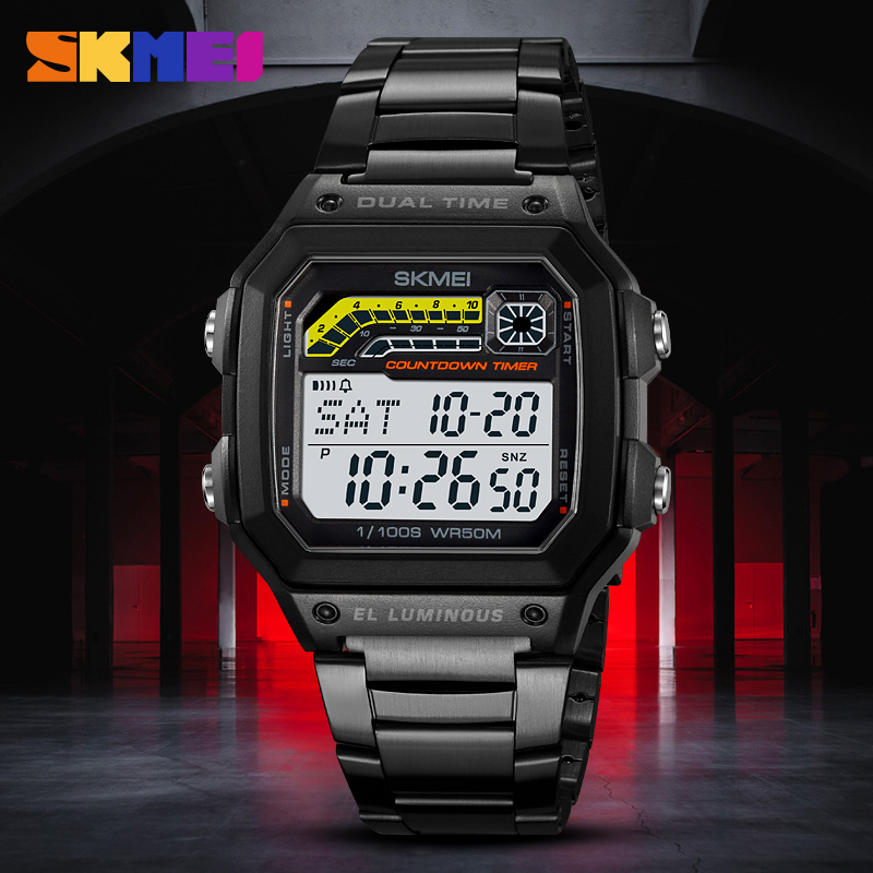 SKMEI 2307 Luxury Waterproof D - Tide Watch Surf 评论和价格