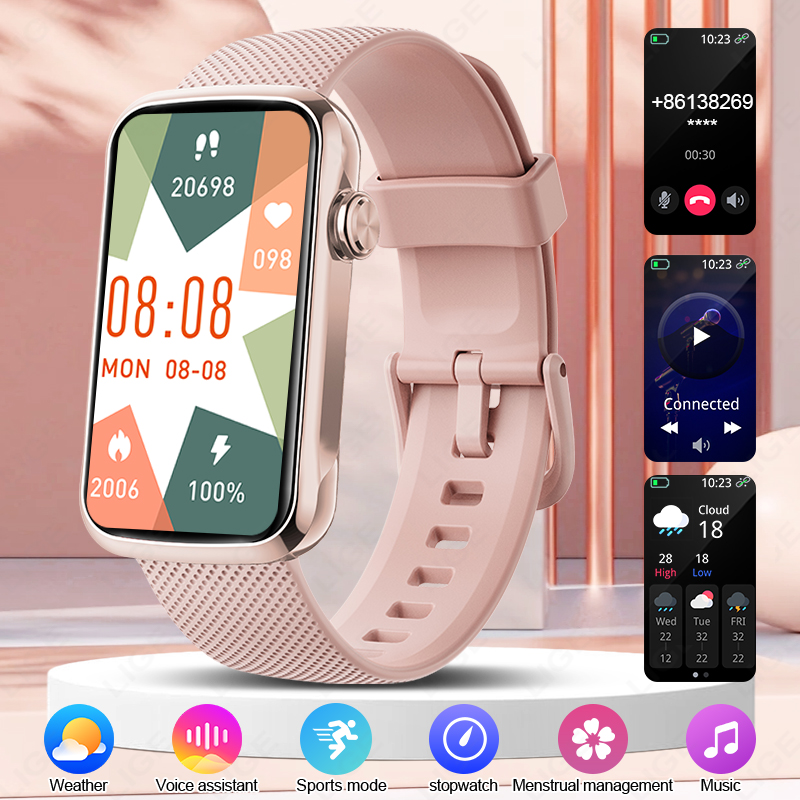 LIGE Sport Fitness Smart Brace - Smartwatch Ladies Watches For Women 评论和价格