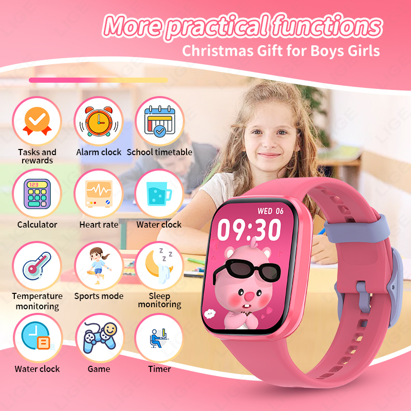 New Smart Watch Kids Boy Child - Smartwatch Watches Birthday Gift For Girls 评论和价格