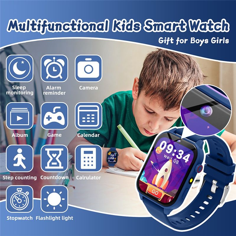 BNVN-Children Study Smartwatch - Smartwatch Watches Birthday Gift For Girls 评论和价格