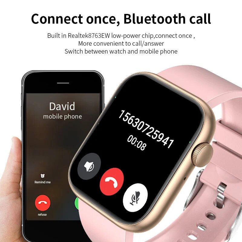 LIGE Bluetooth Call Smartwatch - Smartwatch Ladies Watches For Women 评论和价格
