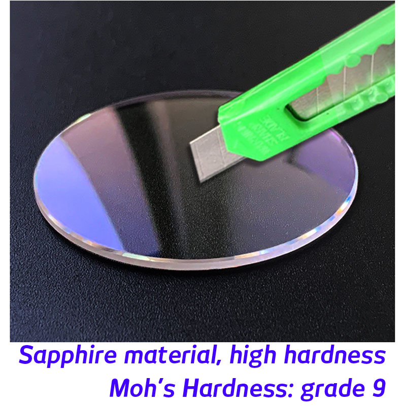 Blue AR Coating Sapphire 2mm D - Watch Crystal Replacement 评论和价格