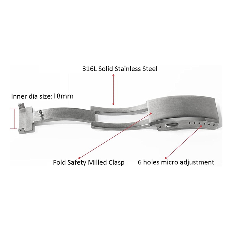Watch Buckle Fold Safety Clasp - Watch S 评论和价格