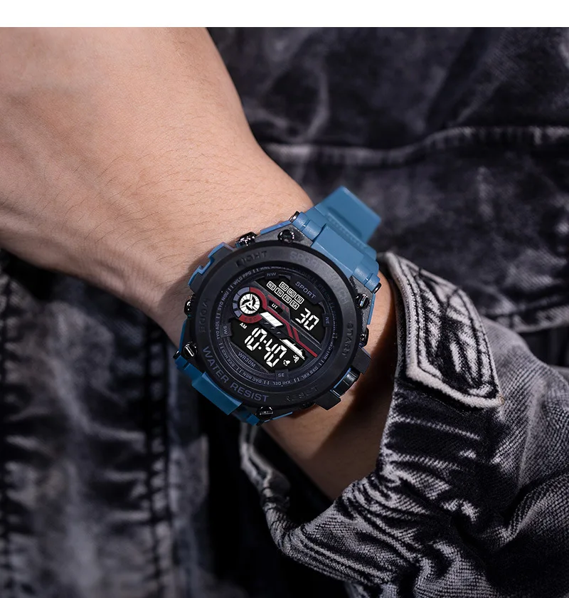 YIKAZE Men's Sports Watch Wate - Tide Watch Surf 评论和价格