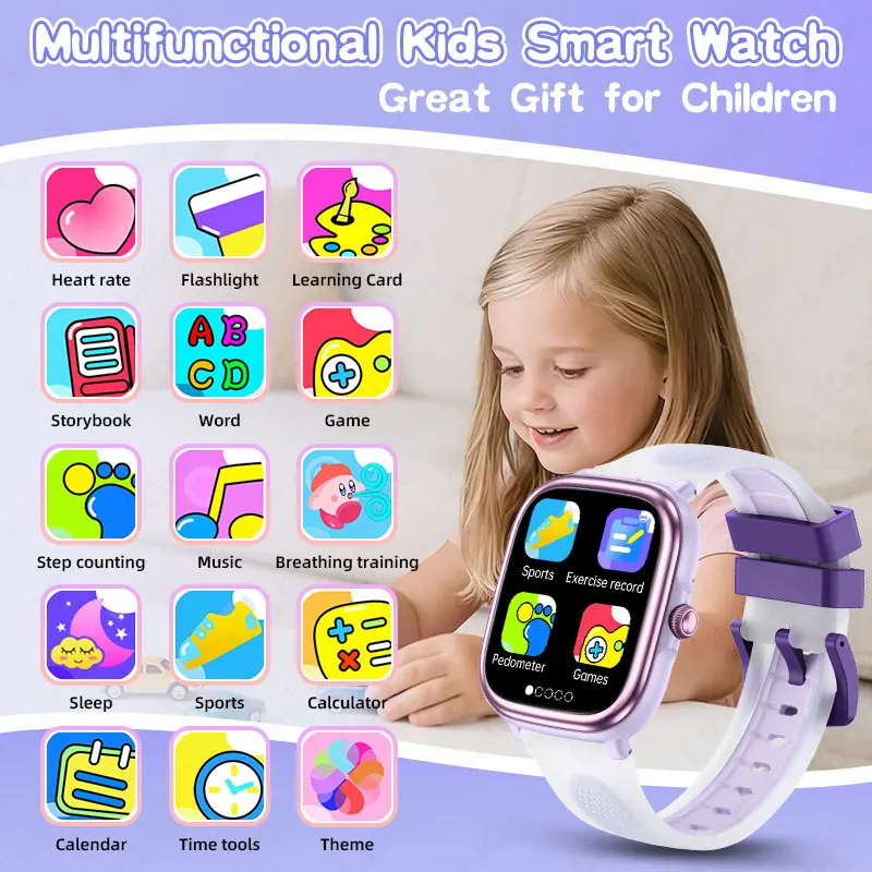 LIGE Smart Watch for Kids Boy  - Smartwatch Watches Birthday Gift For Girls 评论和价格